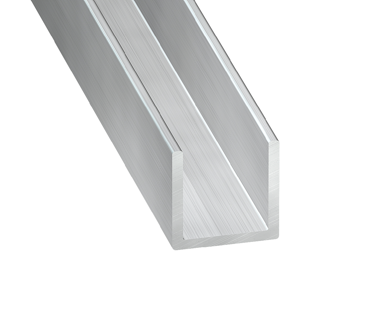 Profilé plat aluminium brut - largeur 40 mm - épaisseur 2 mm - longueur 2  mètres CQFD 2004-5217